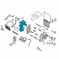 OEM 2019 Kia Optima Case-Heater, LH Diagram - 97134A8030