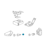 OEM Honda Element Cap, Valve Diagram - 42757-SHJ-A52