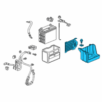 OEM 2021 Honda Civic Box, Battery (55B) Diagram - 31521-TEA-Y00