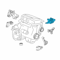 OEM 2018 Chevrolet Cruze Mount Diagram - 39117686