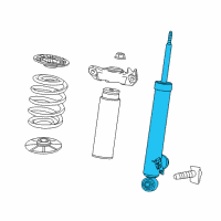 OEM 2010 Buick LaCrosse Strut Diagram - 20982300