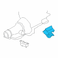 OEM 2010 Hummer H3 Mount Asm-Engine Diagram - 25847739