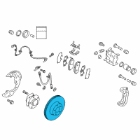 OEM 2018 Toyota 86 Rotor Diagram - SU003-00586