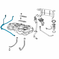 OEM Jeep Fuel Vapor Diagram - 68544961AA