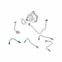 OEM 2008 BMW X5 Oxygen Sensor Diagram - 11-78-7-557-756