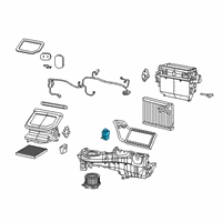 OEM 2019 Jeep Wrangler Valve-A/C Expansion Diagram - 68301876AA