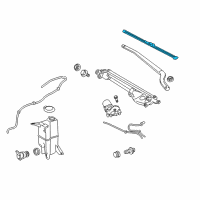 OEM 2022 Toyota Sequoia Front Blade Diagram - 85212-0C031