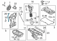 OEM Kia K5 Oil Level Gauge Guide Diagram - 266122S100