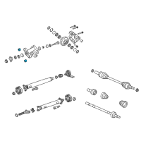 OEM 2014 Chevrolet Caprice Differential Front Bushing Diagram - 92183970