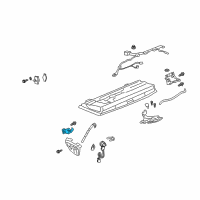 OEM 2004 Pontiac Aztek End Gate Window Latch Assembly *Marked Print Diagram - 10306904