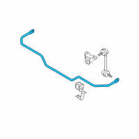 OEM Nissan Murano Stabilizer-Rear Diagram - 56230-CA000