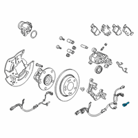 OEM 2019 Acura MDX Sensor Assembly, Rear Diagram - 57470-TZ5-A11