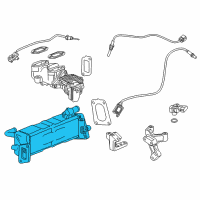 OEM 2013 Chevrolet Express 2500 Cooler Diagram - 12656036