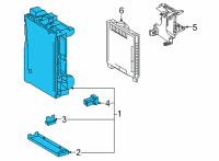 OEM 2022 Lexus NX350 BOX ASSY, POWER DIST Diagram - 82730-78030