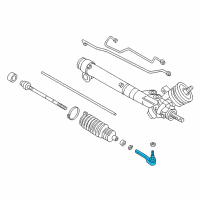 OEM Cadillac Eldorado Rod Kit, Steering Linkage Outer Tie Diagram - 26067285