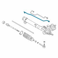 OEM 2001 Oldsmobile Aurora Pipe Kit, Steering Gear(Short) Diagram - 26087550