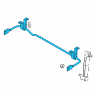 OEM 2016 Jeep Renegade Bar-Rear Suspension Diagram - 68246733AA