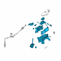 OEM Kia Lever Assembly-Atm Diagram - 46700G5110