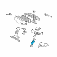 OEM Lexus RX400h Hose, Air Cleaner, NO.2 Diagram - 17882-20140