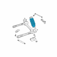 OEM 2013 Ram C/V Rear Coil Spring Diagram - 4670586AB