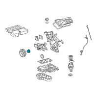 OEM 2010 Lexus GS450h Gear Or Sprocket, Crankshaft Timing Diagram - 13521-31041