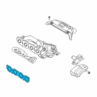 OEM Hyundai Gasket-Exhaust Manifold Diagram - 28521-2M100