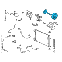 OEM 2015 Acura RDX Clutch Set Diagram - 38900-R70-A01