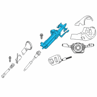 OEM BMW X6 Manually Adjust. Steering Column Diagram - 32-30-6-855-520