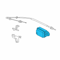 OEM 2007 GMC Sierra 1500 Module Asm, Cruise Control (W/ Servo) Diagram - 25351423