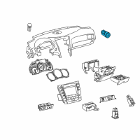 OEM 2008 Lexus GS450h Switch, Push Start Diagram - 89611-30033