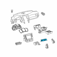 OEM 2006 Lexus GS430 Computer, Tire Pressure Monitor Diagram - 89769-30011