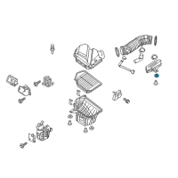 OEM 2012 Kia Optima Insulator Diagram - 281603V000