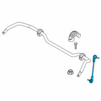 OEM 2018 BMW X1 Front Swing Support Diagram - 31-30-6-862-864