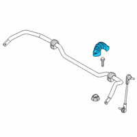 OEM 2020 BMW X1 Stabilizer Support Diagram - 33-50-6-861-149