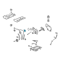 OEM 2005 Pontiac Grand Am Upper Guide Diagram - 12588387