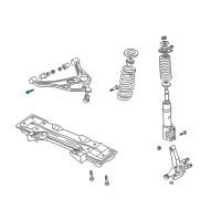 OEM 2003 Chevrolet Tracker Bolt, M12X1.25X88 (On Esn) Diagram - 30020613