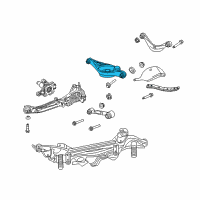 OEM 2011 Ford Fusion Lower Control Arm Diagram - 9E5Z-5A649-C