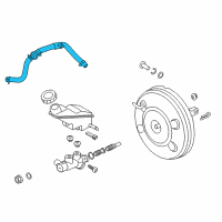 OEM 2013 Hyundai Santa Fe Sport Hose Assembly-Intensifier Diagram - 59120-2W240