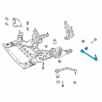 OEM 2014 Chevrolet Caprice Rear Lower Control Arm Diagram - 92262619