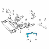 OEM 2017 Chevrolet Caprice Front Lower Control Arm Diagram - 92253877