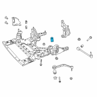 OEM 2015 Chevrolet SS Front Lower Control Arm Washer Diagram - 92199655