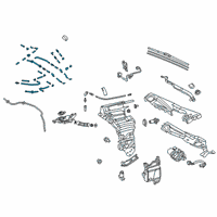 OEM Hose Assembly, Washer Diagram - 85370-50180