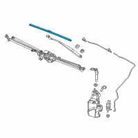 OEM 2017 Buick Cascada Front Blade Diagram - 13348836