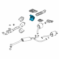 OEM 2020 Acura MDX Plate A, Floor Heat Baffle Diagram - 74602-TRX-A00