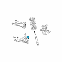 OEM 2000 Dodge Dakota B/JNT Pkg-Lower Control Arm Diagram - 5104817AC