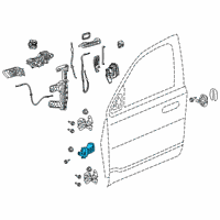 OEM Ram Front Door Diagram - 68299586AE