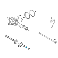 OEM 2002 Ford E-350 Super Duty Outer Bearing Diagram - C7TZ-1240-A