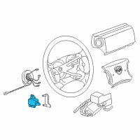 OEM 1999 Dodge Dakota Sensor AIRBAG Crash Diagram - 56007206