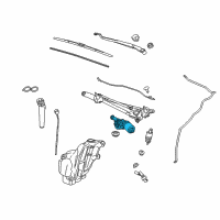 OEM Buick Front Motor Diagram - 39057204