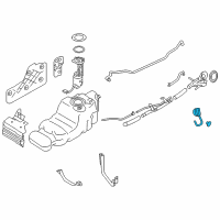 OEM 2011 Infiniti QX56 Cap Assembly - Filler Diagram - 17251-1LA0B